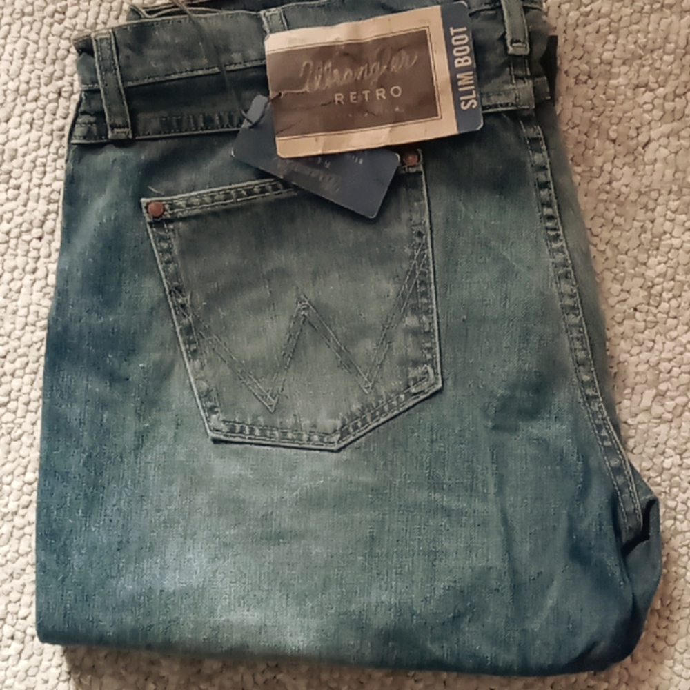 Wranglers Retro Slim Boot Jeans
